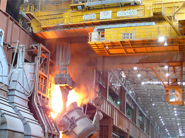 casting overhead crane